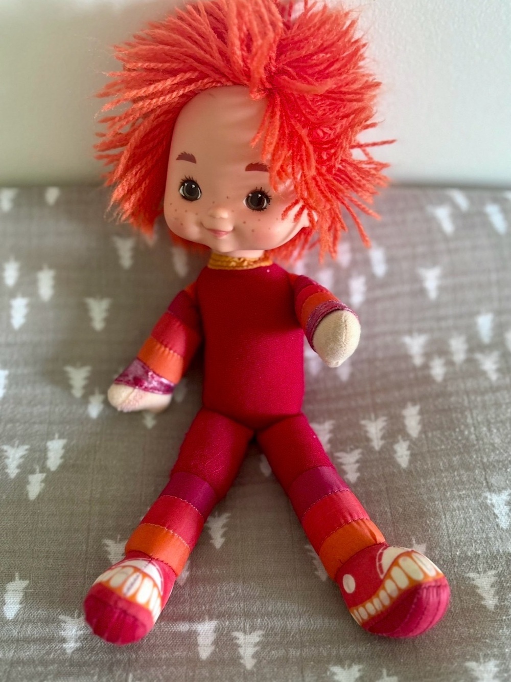 Vintage 1983 Mattel Rainbow Brite Red Butler Doll